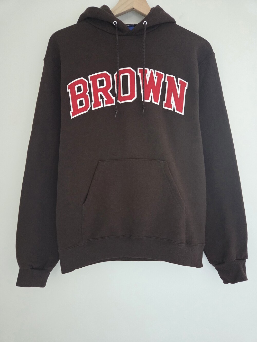 Champion Brown University Hoodie Brown Bears Sweatshirt Unisex Size Medium - Picture 2 of 8